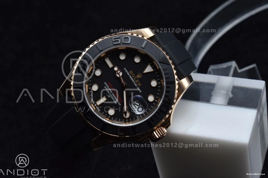 VR3235 (Gain Yacht-Master Edition Strap on 1203 Best ARF Oysterflex 126655 WrinkleFree Weight) 1:1 0828